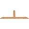 Ekena Millwork Portland Timber Gable Bracket, Western Red Cedar, 72"W x 30"H x 1 1/2"D x 5 1/2"F, 10/12 Pitch GBW072X30X0206POR00SWR - alternate 5